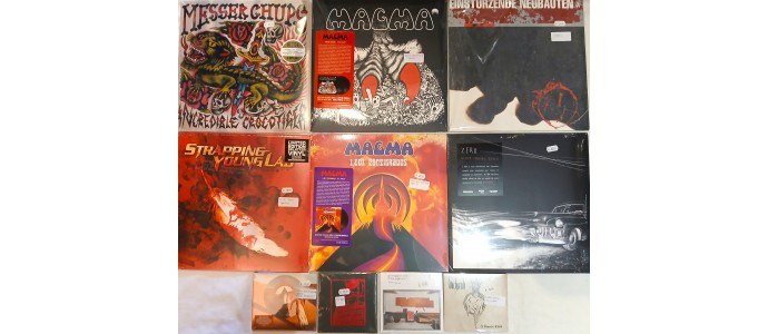 Arrivage de disques neufs