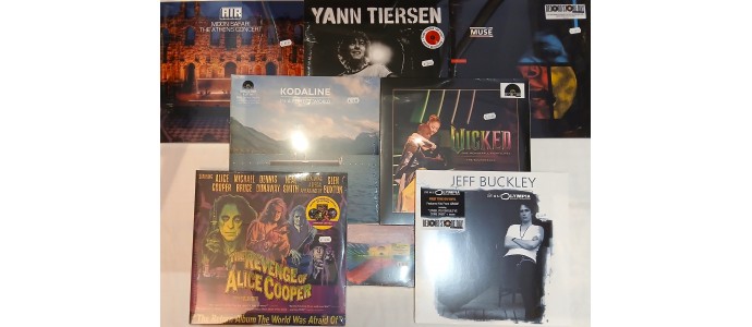 Arrivage de disques neufs