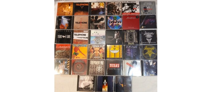 Arrivage de disques d'occasion
