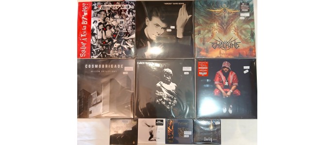 Arrivage de disques neufs