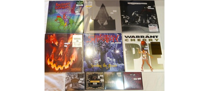 Arrivage de disques neufs
