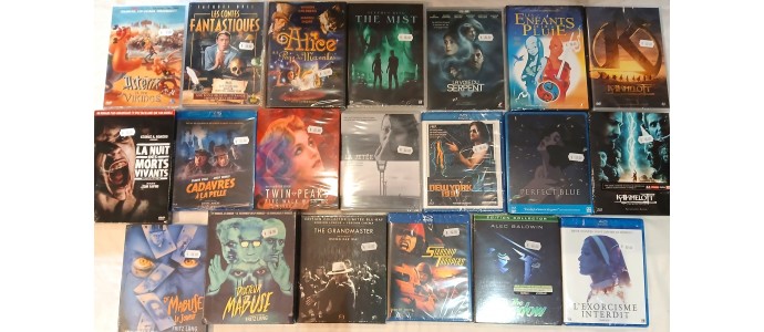 Arrivage de DVD / Blu-ray neufs